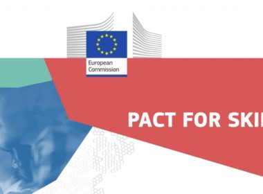 obraz dla wpisu: Just Transitions wymagają silnych strategii w zakresie przekwalifikowania i podnoszenia kwalifikacji: Europejski Pakt na rzecz Umiejętności rok później
