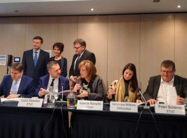 obraz dla wpisu: Europejscy partnerzy społeczni podpisali program wspólnych działań